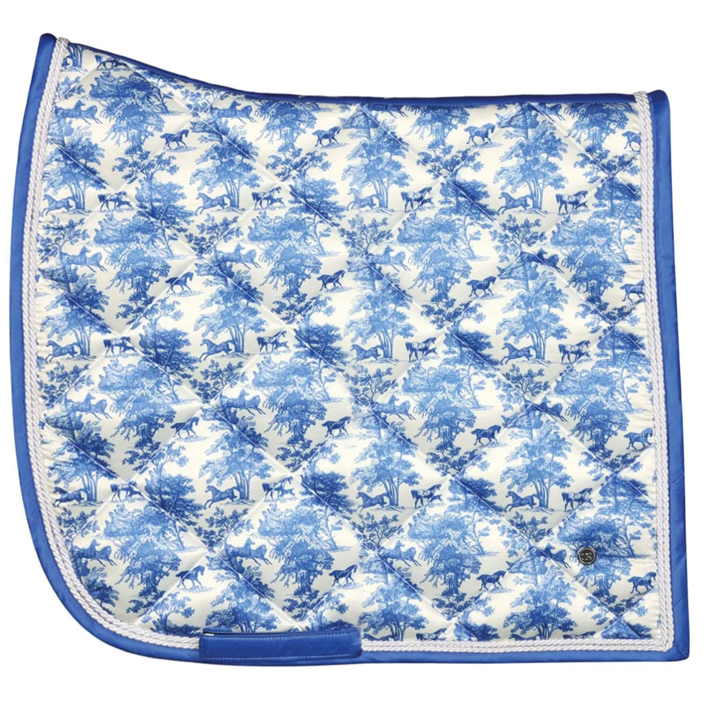 JPC EQUESTRIAN Dapplebay Equestrian Toile Dressage Saddle Pad