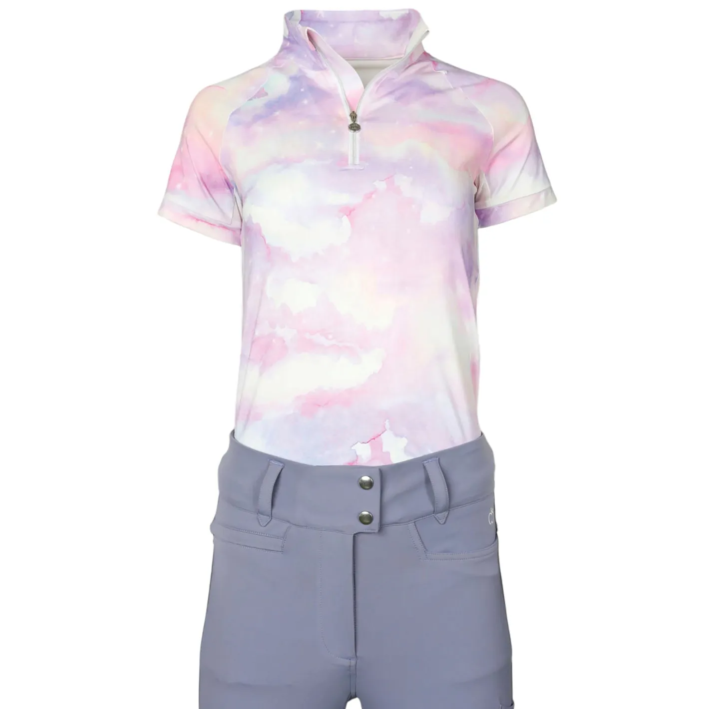 JPC EQUESTRIAN Dapplebay Haze Short-Sleeve Sun Shirt