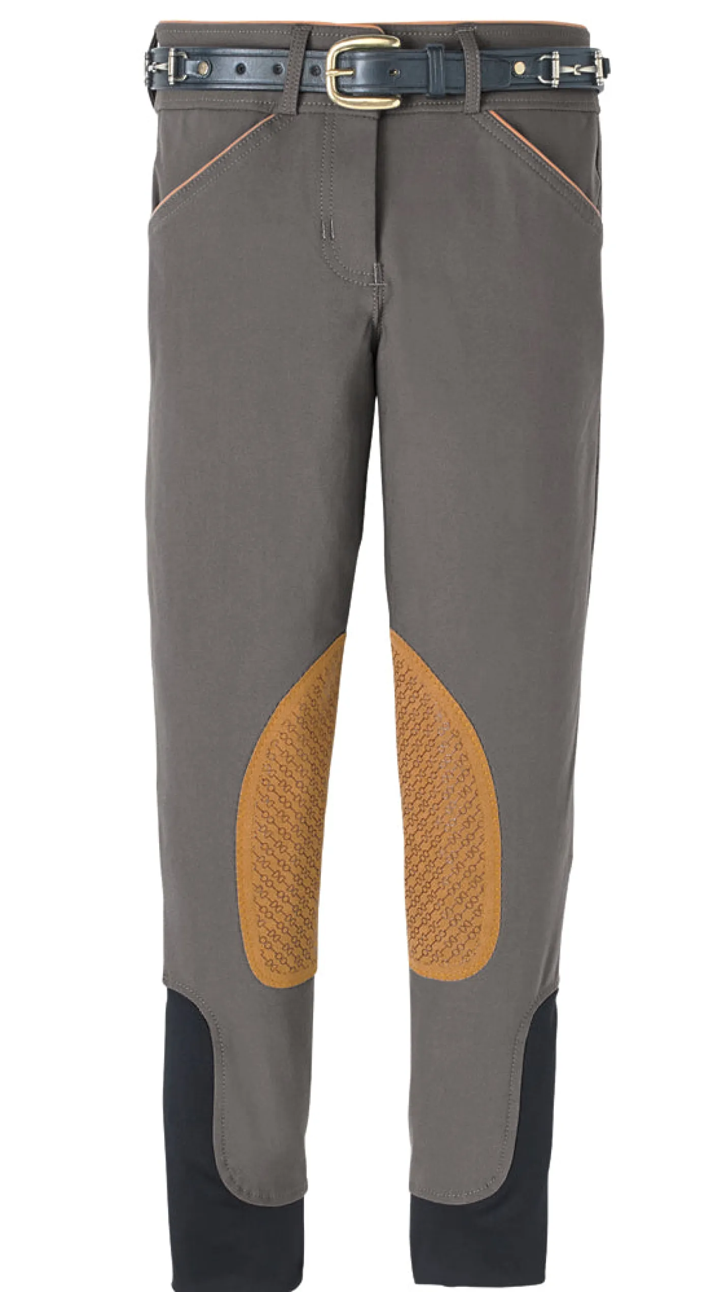 Kids KARAN LETEX DS Girls' Beverly Double-Grip Knee-Patch Breech