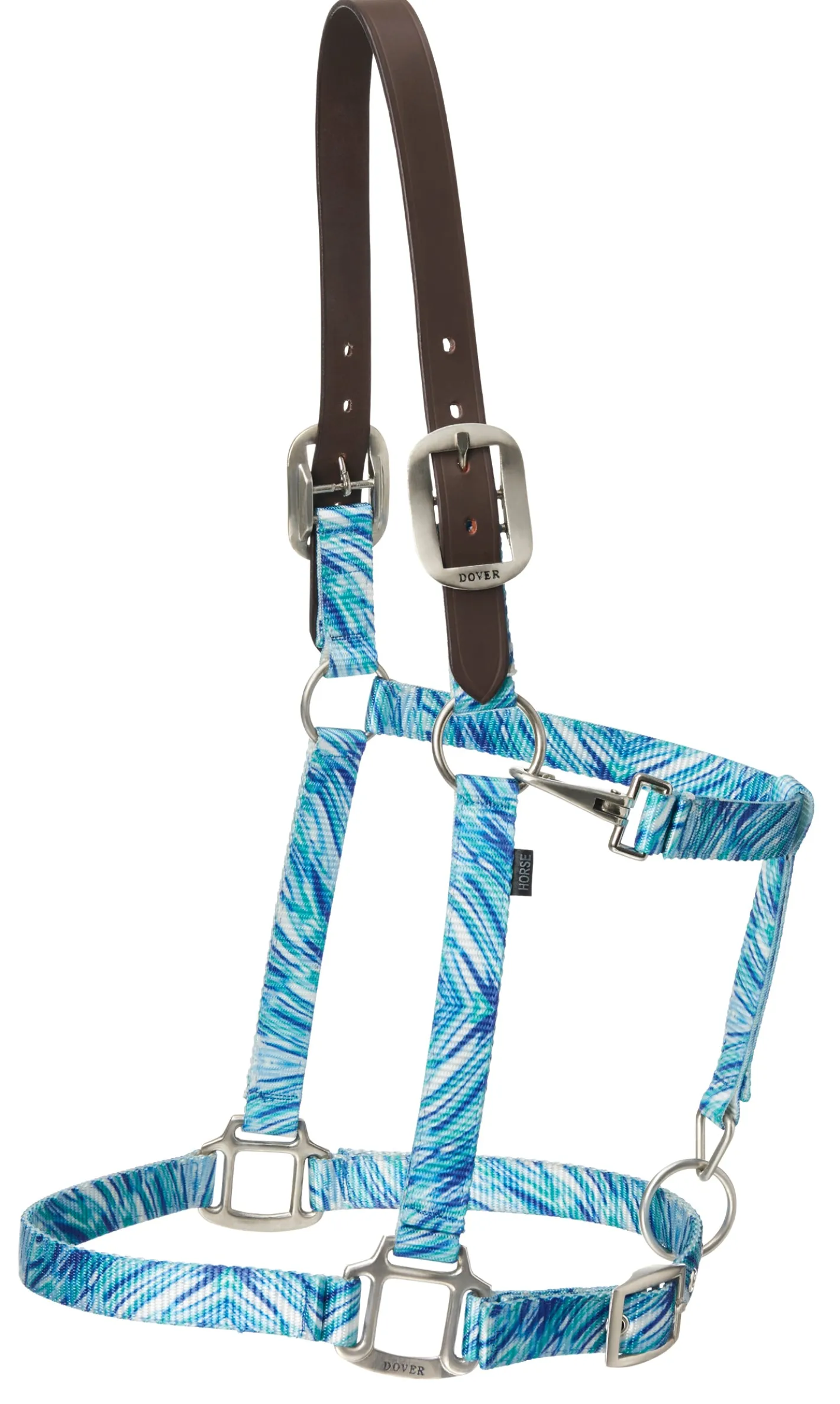 TEXT HORSE DS Printed Nylon Breakaway Halter