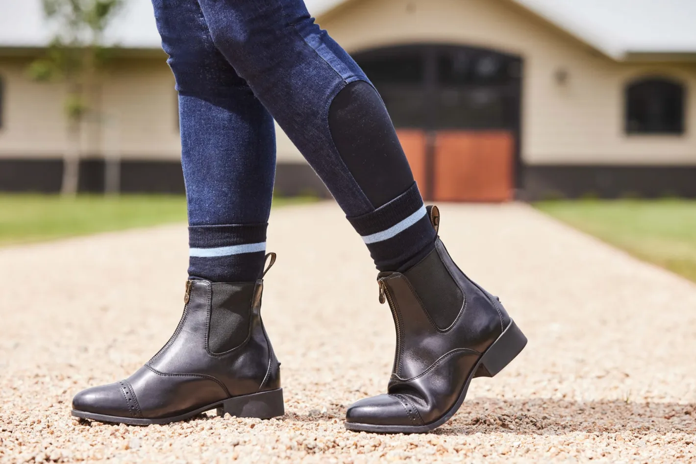 Kids WEATHERBEETA Dublin® Children’s Foundation Zip Paddock Boots II