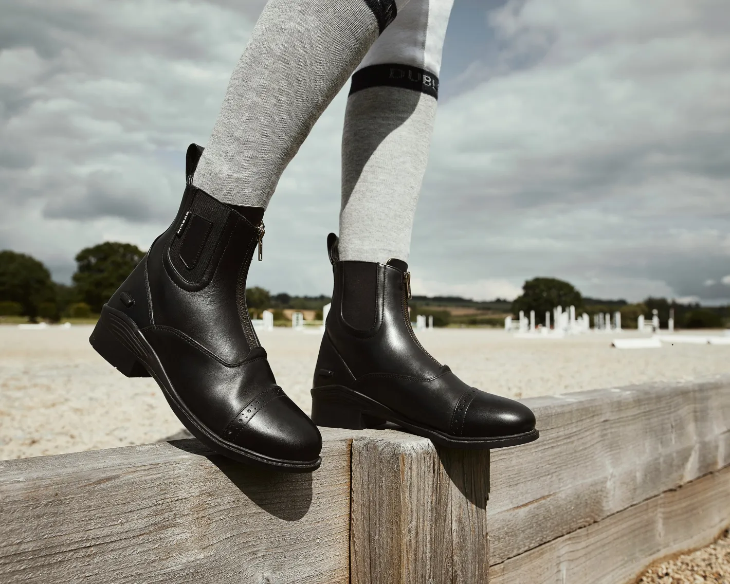 Women WEATHERBEETA Dublin® Ladies' Evolution Zip-Front Paddock Boots
