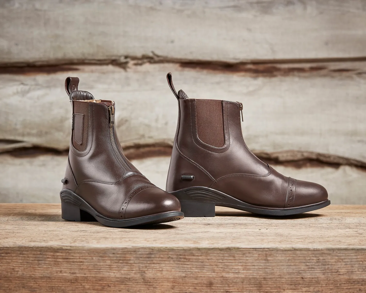 Women WEATHERBEETA Dublin® Ladies' Evolution Zip-Front Paddock Boots
