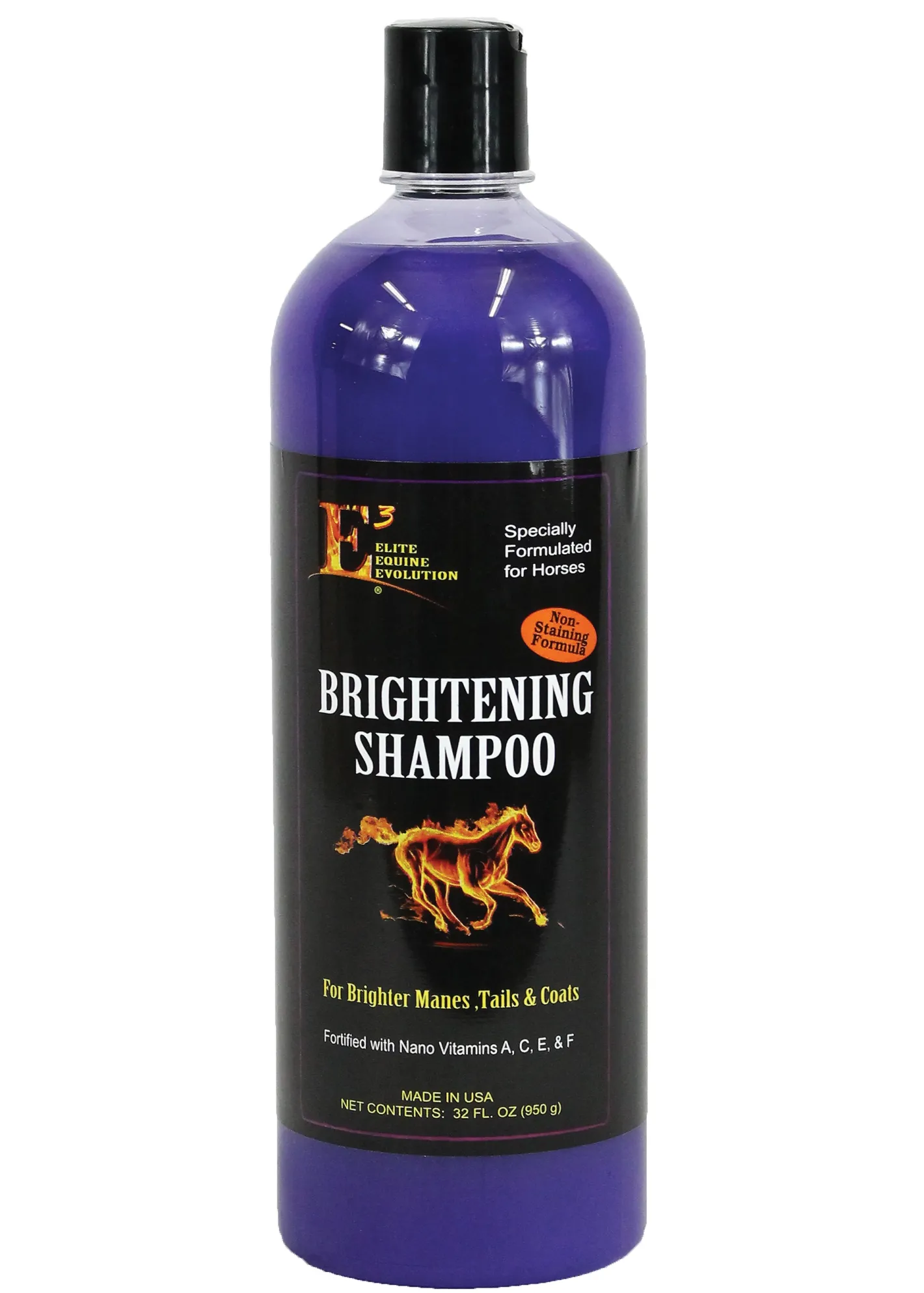 ANIMAL HEALTH INT E3® Elite Equine Evolution Brightening Shampoo - Quart