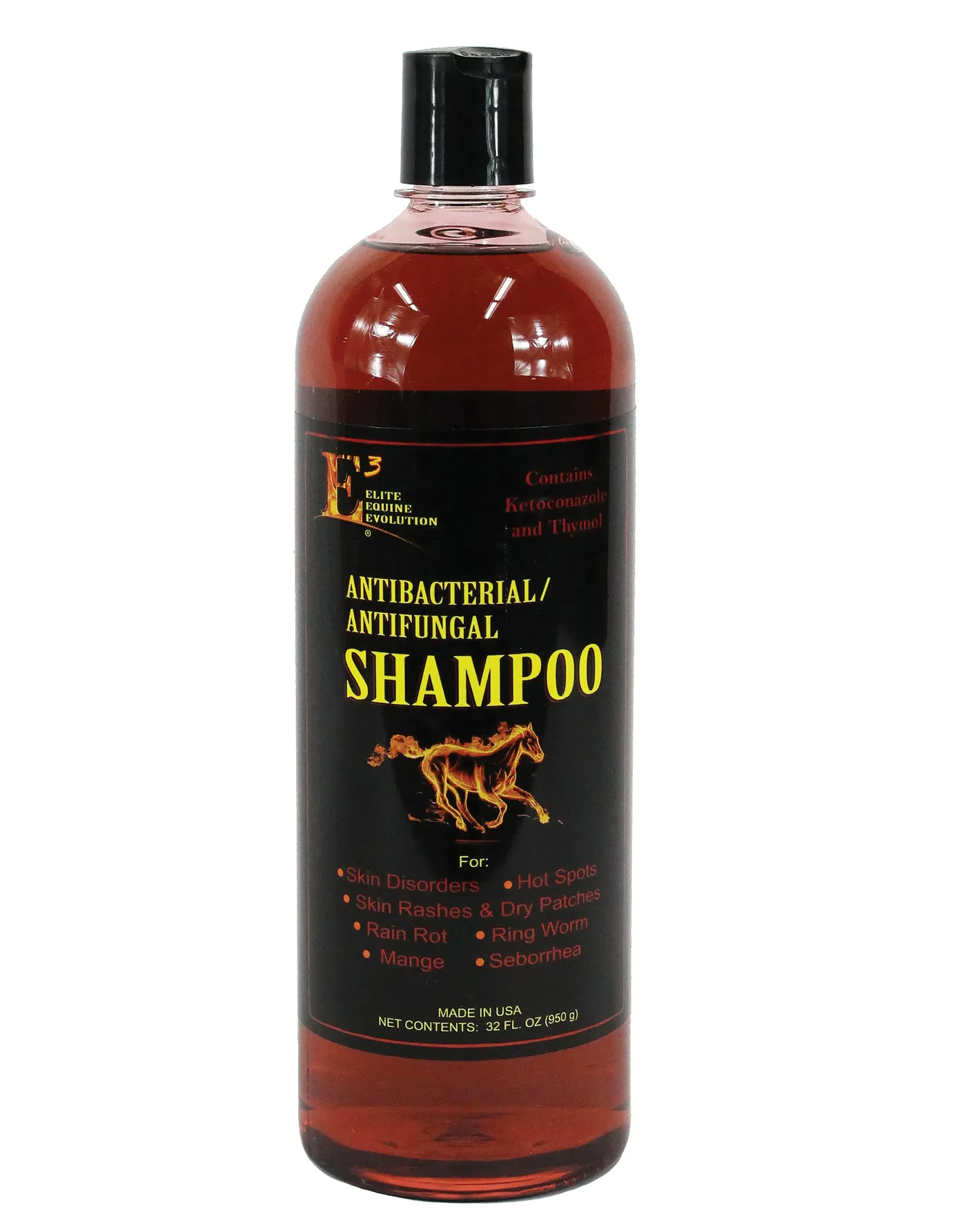 ANIMAL HEALTH INT E3® Elite Equine Evolution Antibacterial Shampoo - Quart