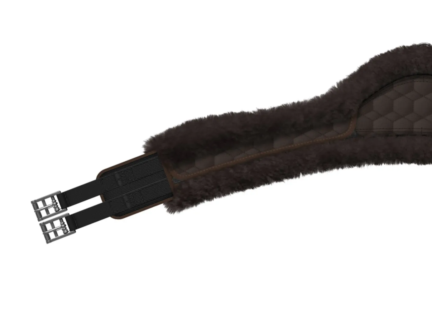WORLD EQUSTRN BRNDS E.A. Mattes Athletico Long Girth with Detachable Cover
