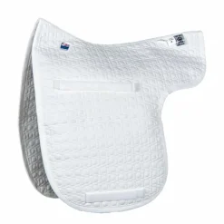 WORLD EQUSTRN BRNDS E.A. Mattes Dressage Light Flannel Contoured Pad