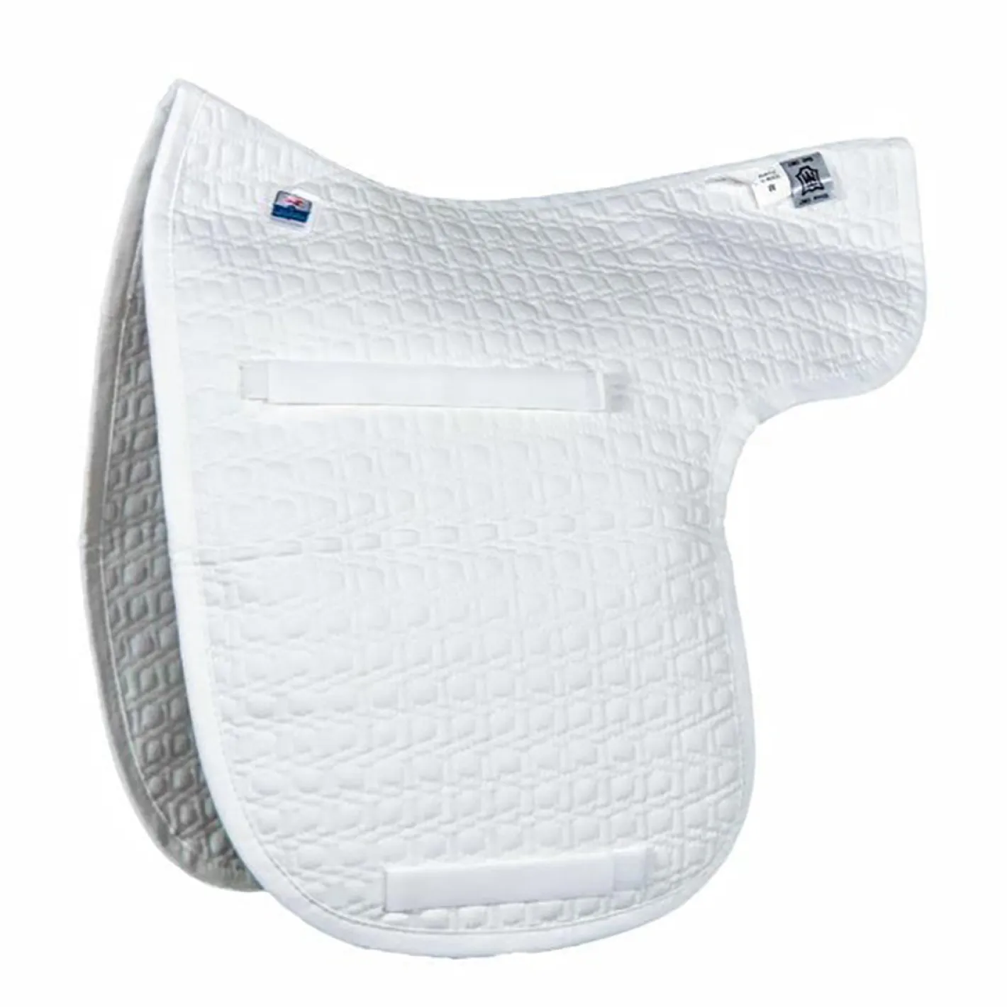 WORLD EQUSTRN BRNDS E.A. Mattes Dressage Light Flannel Contoured Pad