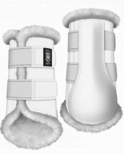 WORLD EQUSTRN BRNDS E.A. Mattes Front Sheepskin Boots
