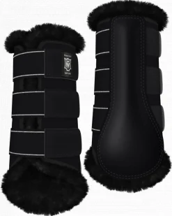 WORLD EQUSTRN BRNDS E.A. Mattes Front Sheepskin Boots