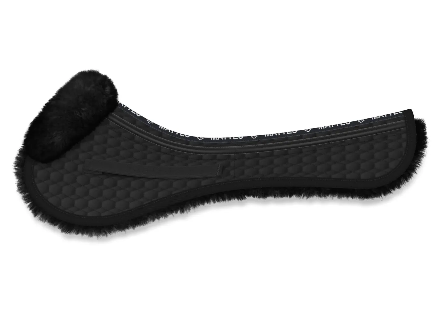 WORLD EQUSTRN BRNDS E.A. Mattes Jump Correction Half Pad with Pockets for Shims