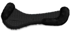 WORLD EQUSTRN BRNDS E.A. Mattes Platinum EWWA Sheepskin All-Purpose Half Pad with Rear Trim