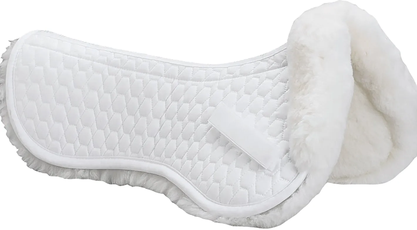 WORLD EQUSTRN BRNDS E.A. Mattes Sheepskin All-Purpose Half Pad