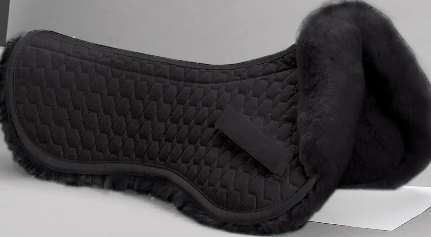 WORLD EQUSTRN BRNDS E.A. Mattes Sheepskin All-Purpose Half Pad