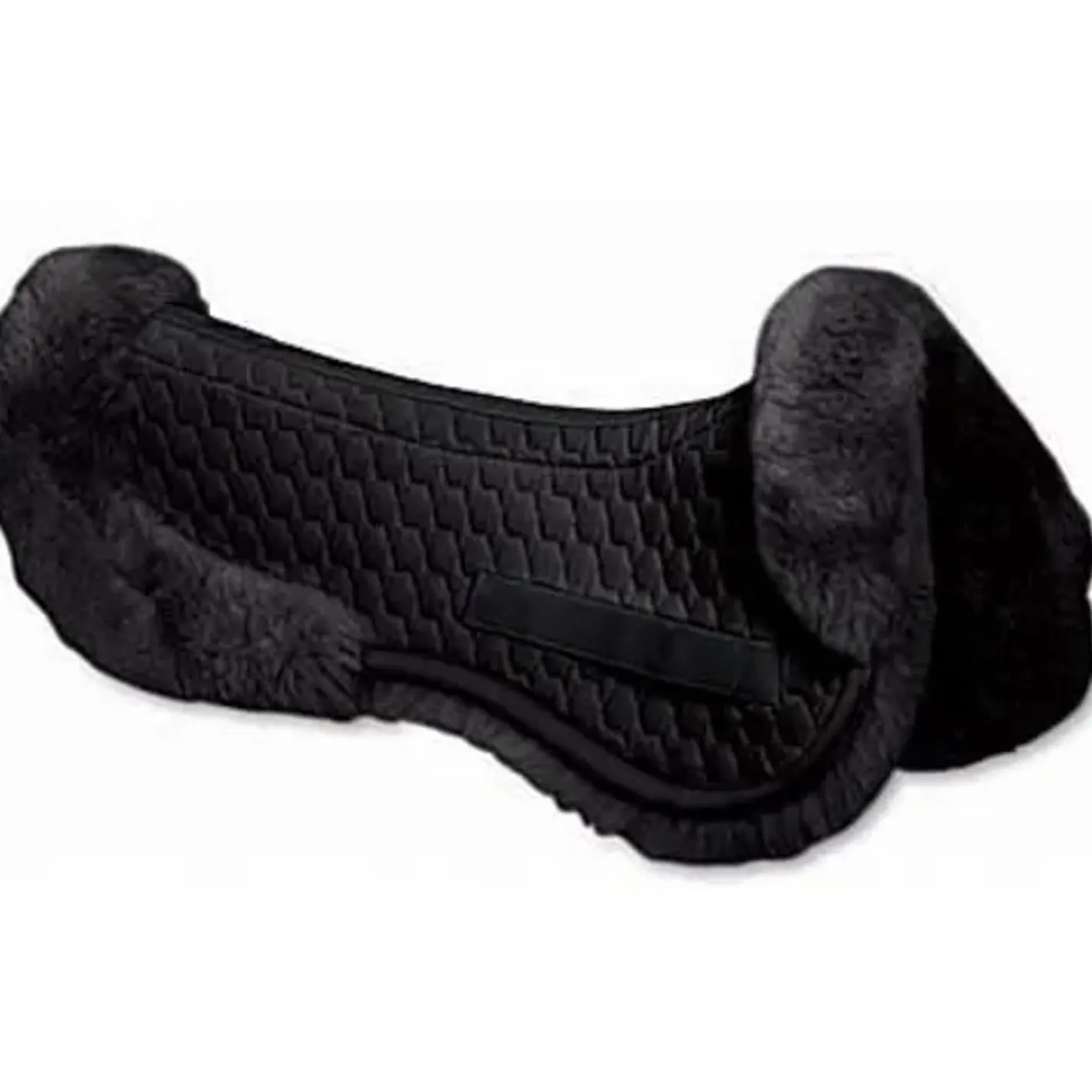 WORLD EQUSTRN BRNDS E.A. Mattes Sheepskin Rolled Back Half Pad