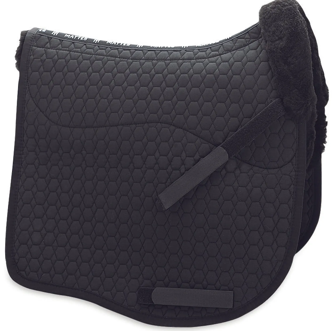 WORLD EQUSTRN BRNDS E.A. Mattes Dressage EuroFit Pad with Bare Flaps