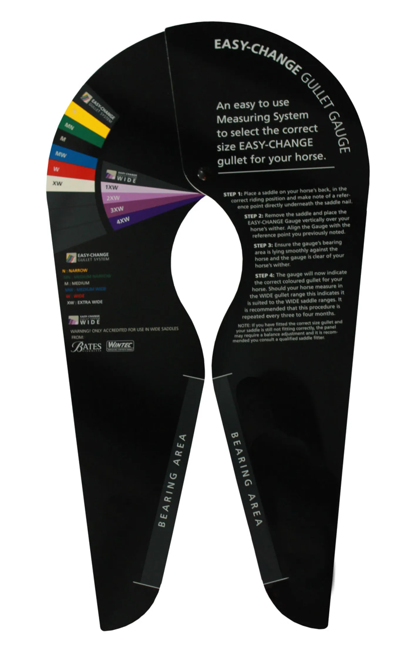 SADDLERY BRANDS INTL EASY-CHANGE™ Gullet Gauge