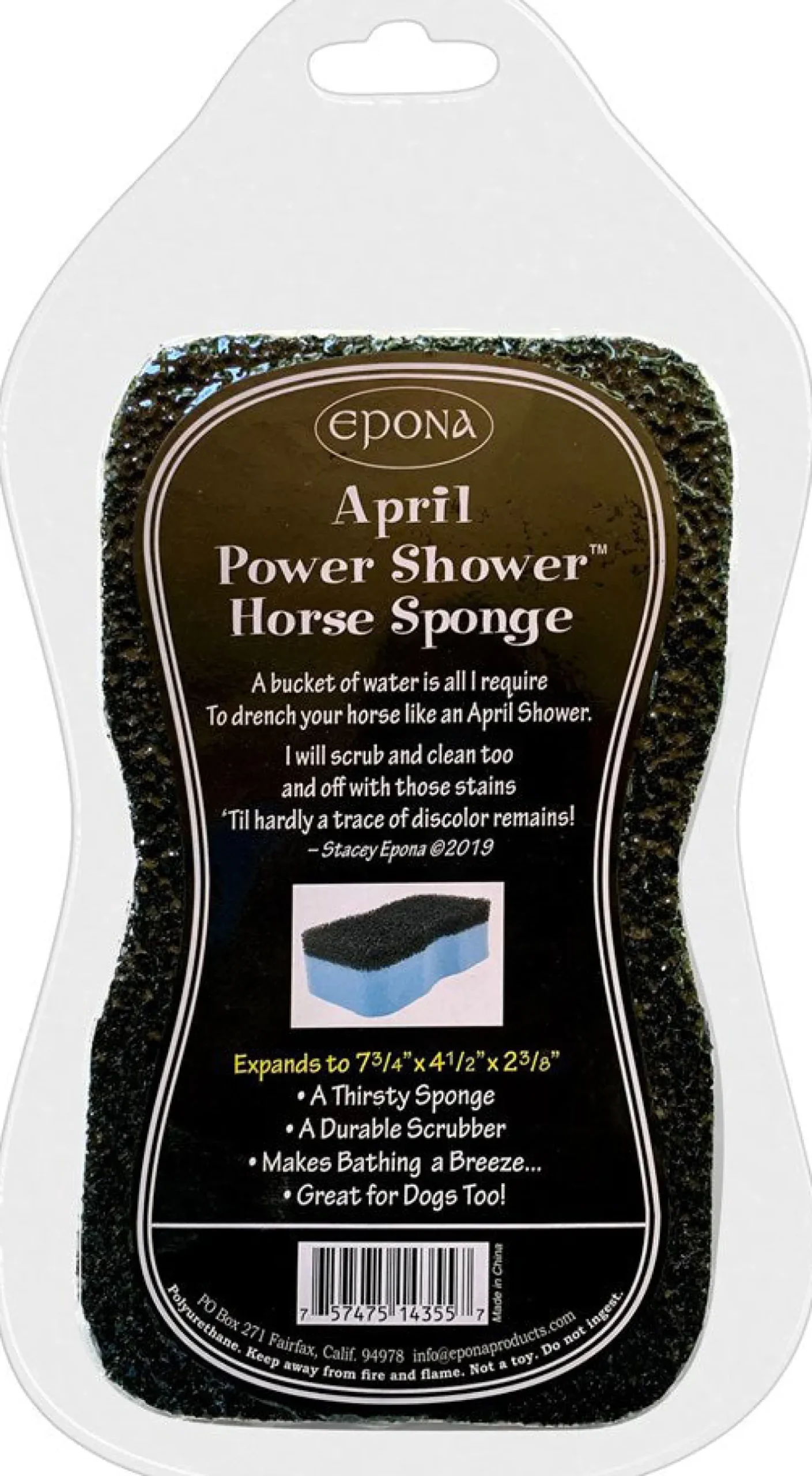 EPONA LTD Epona April Power Shower™ Horse Sponge