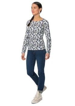 KERRITS EQL by ® Ladies’ Organic Cotton Long Sleeve Print Top
