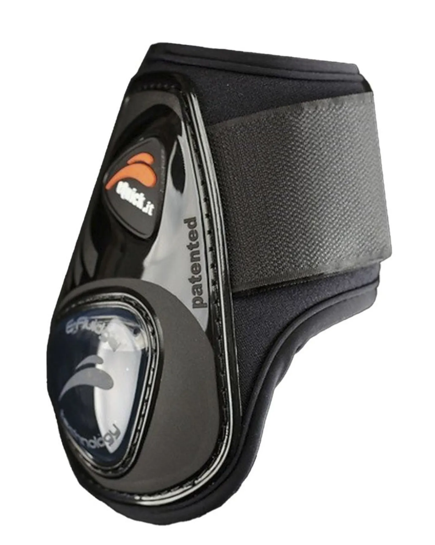 JPC EQUESTRIAN eQuick eShock Legend Rear Boots with Hook-and-Loop Fasteners