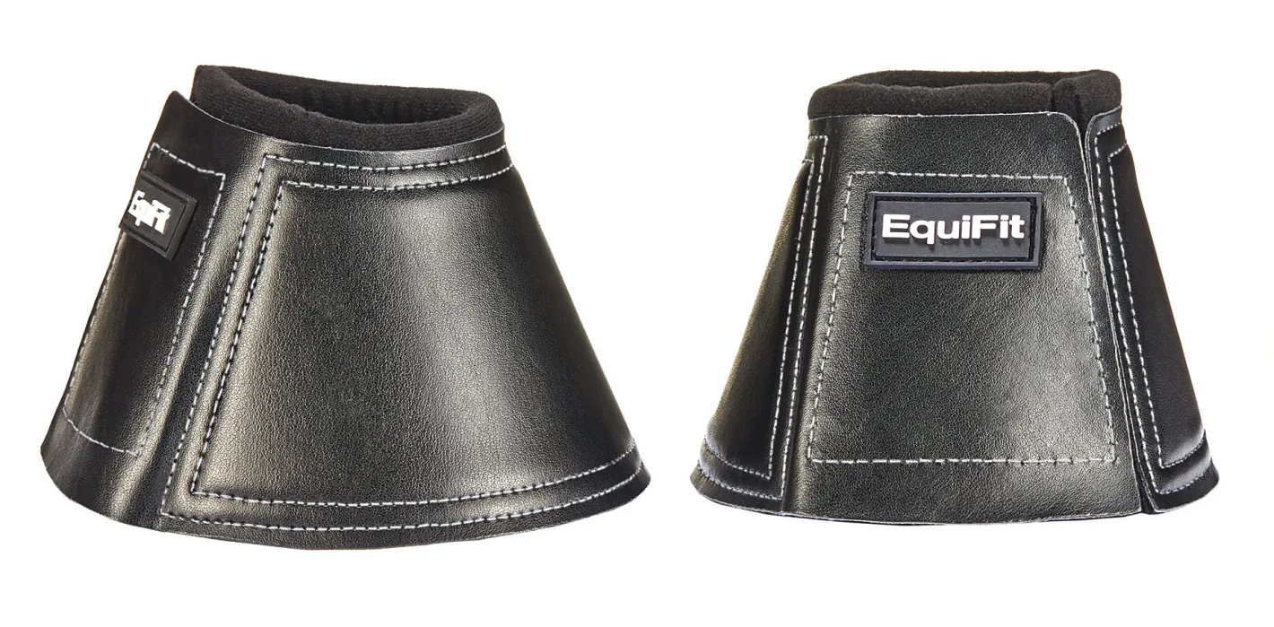 EQUIFIT ® Essential Fleece Rolled Top Bell Boots