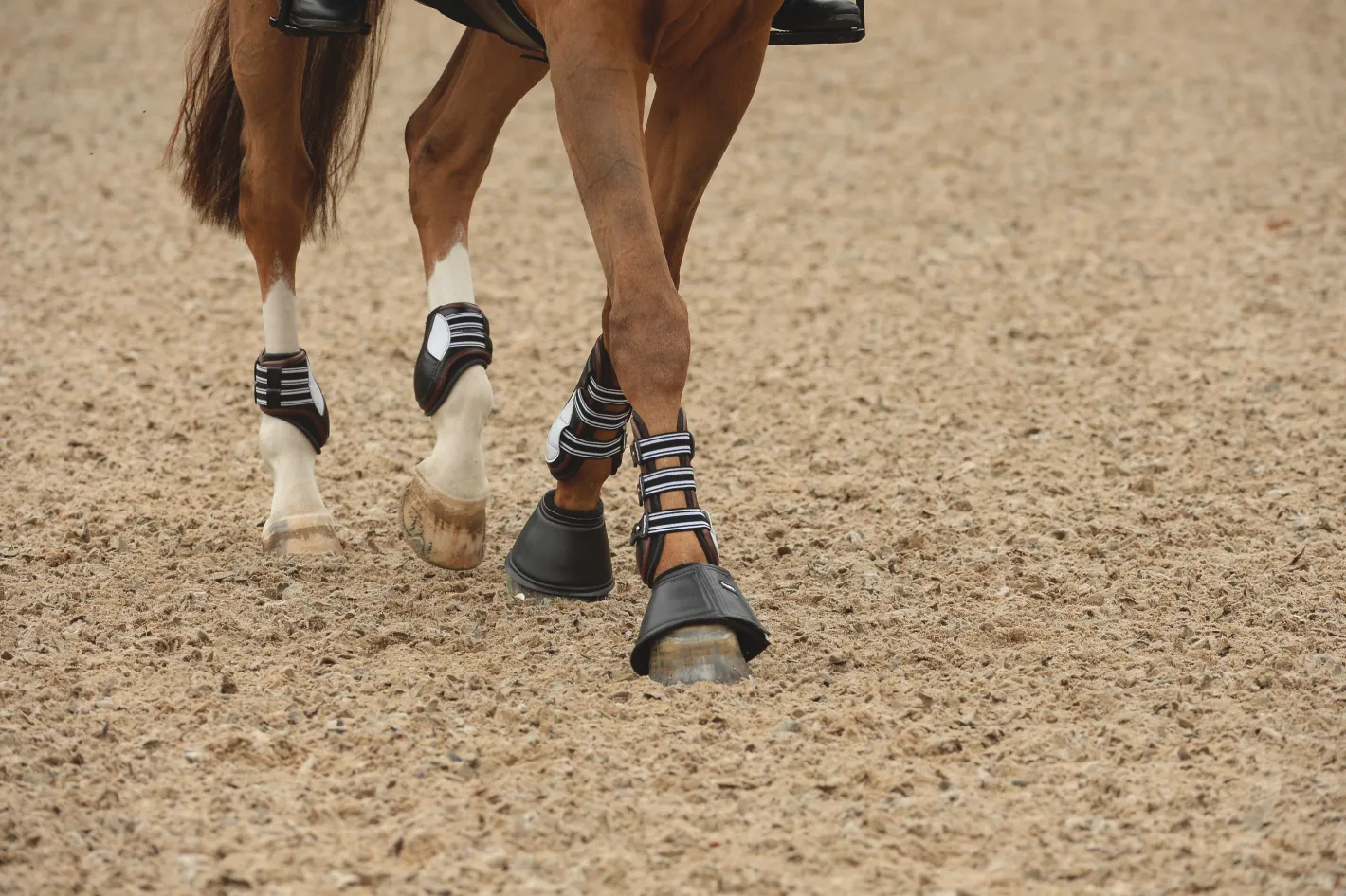EQUIFIT ® Essential Fleece Rolled Top Bell Boots