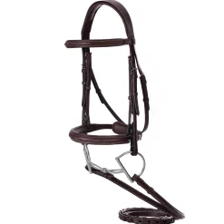EQUINAVIA Valkyrie Fancy-Stitched Hunter Bridle & Reins
