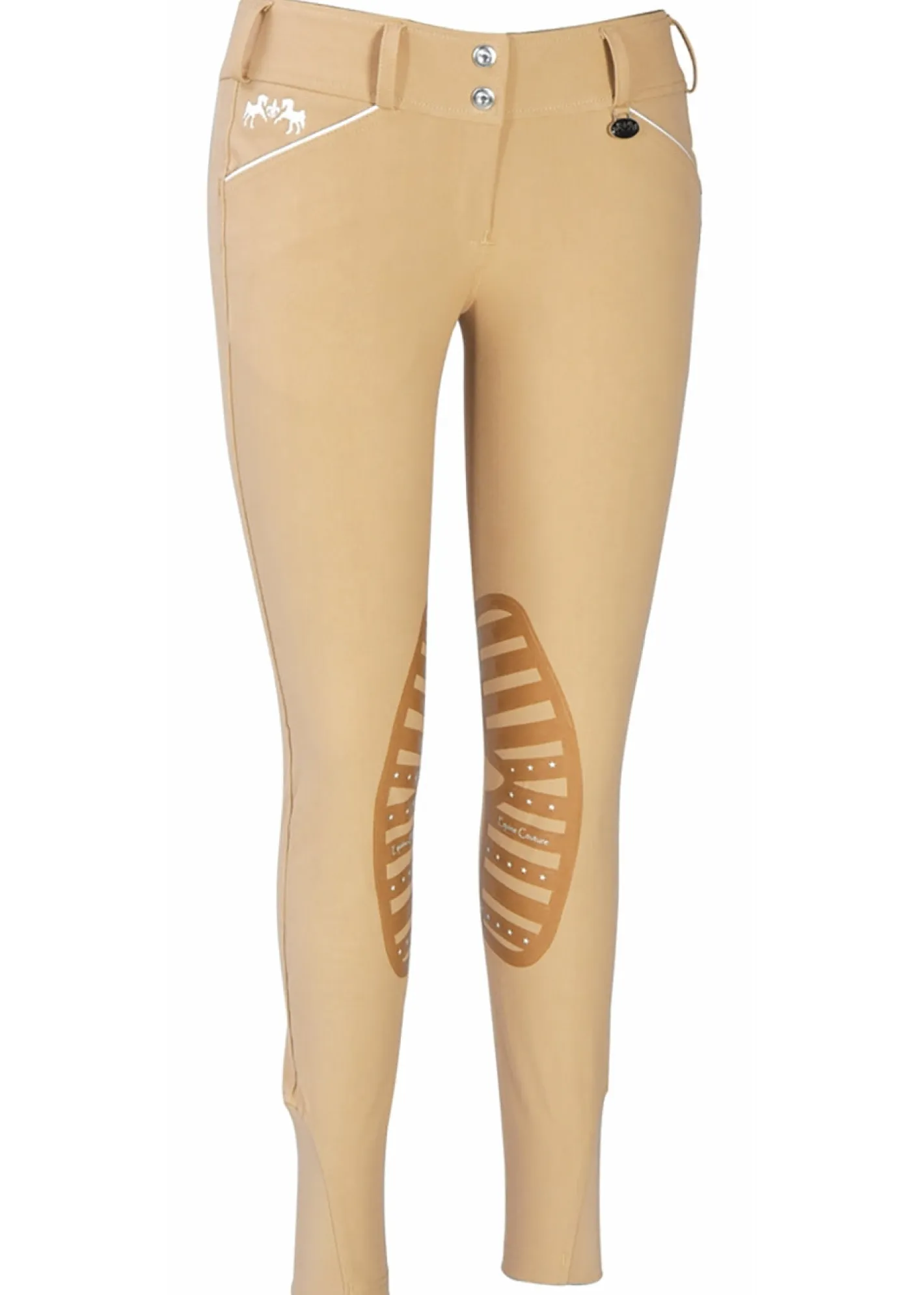 JPC EQUESTRIAN Equine Couture™ Ladies' Brittni Silicone Knee-Patch Breech
