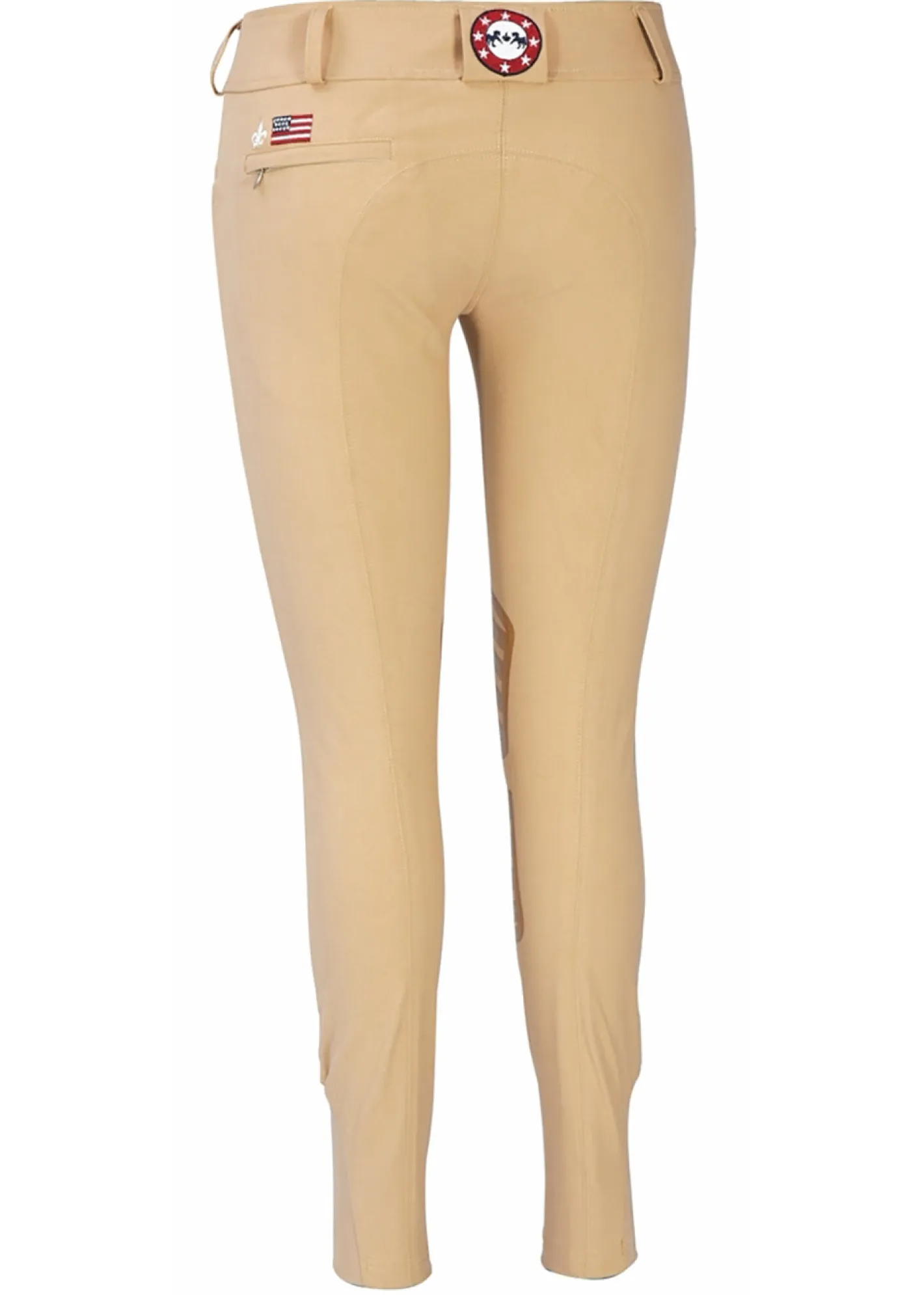 JPC EQUESTRIAN Equine Couture™ Ladies' Brittni Silicone Knee-Patch Breech