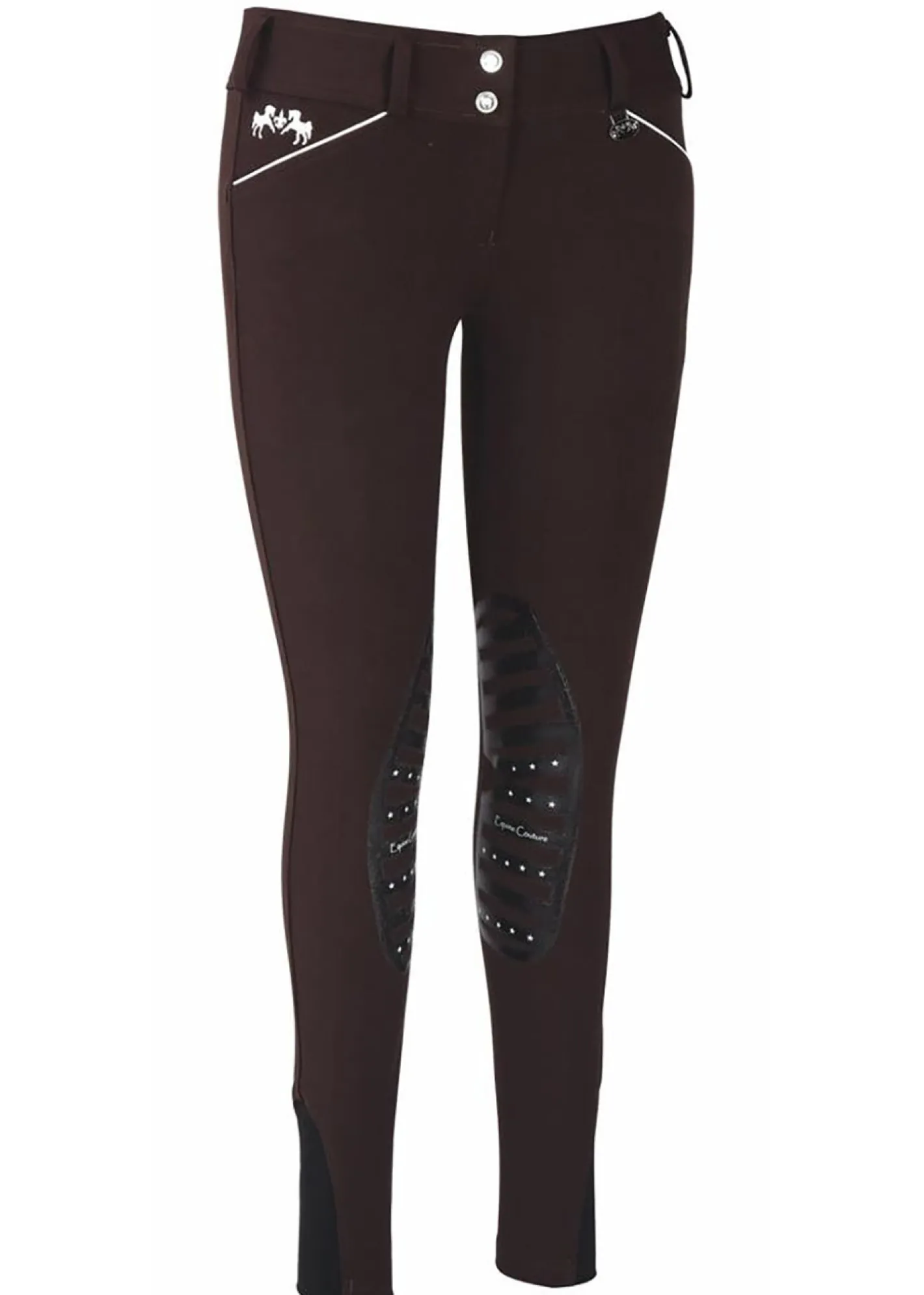 JPC EQUESTRIAN Equine Couture™ Ladies' Brittni Silicone Knee-Patch Breech