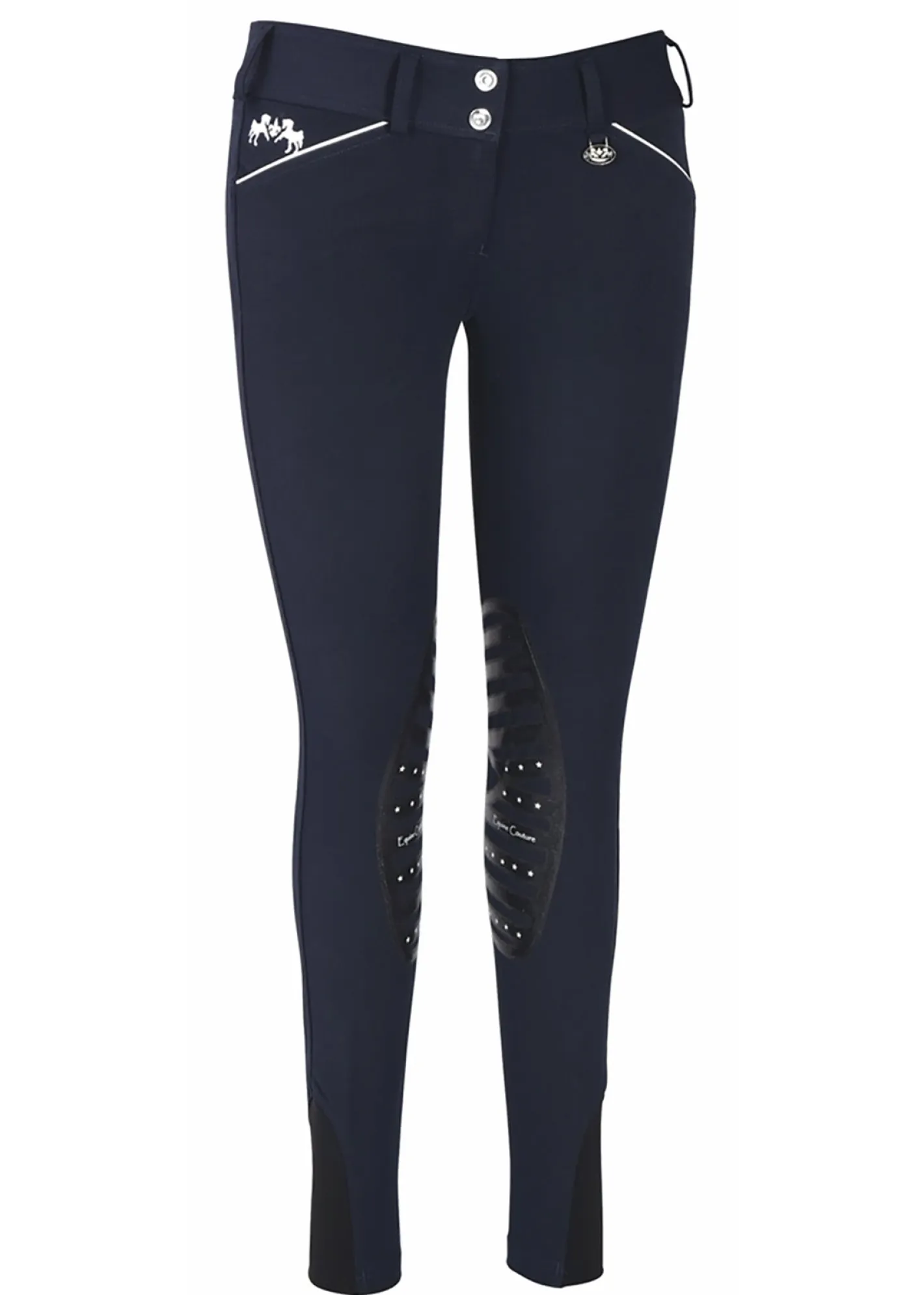 JPC EQUESTRIAN Equine Couture™ Ladies' Brittni Silicone Knee-Patch Breech