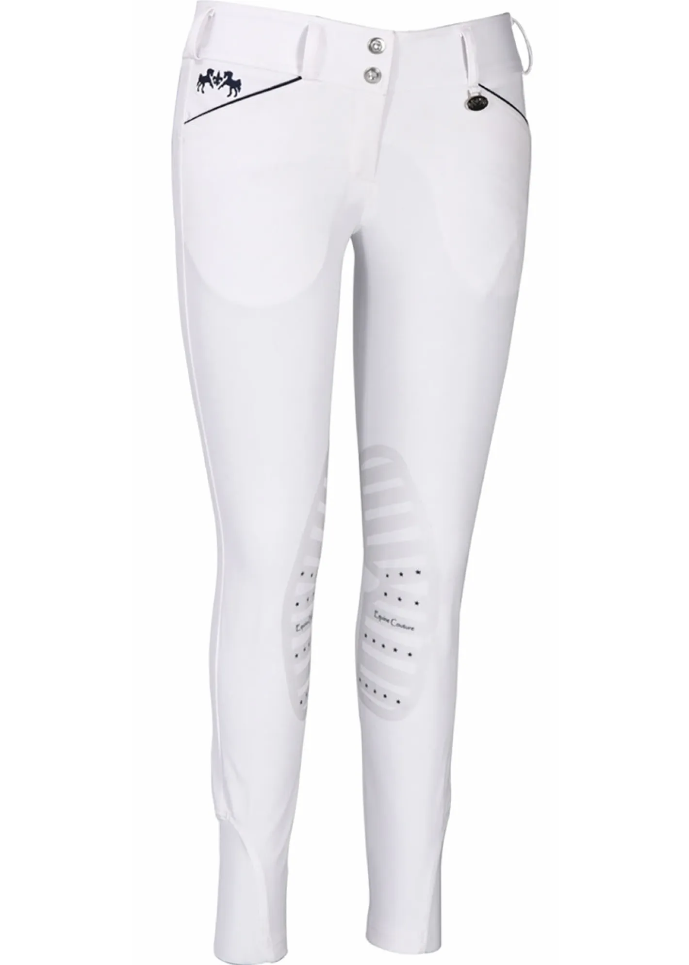 JPC EQUESTRIAN Equine Couture™ Ladies' Brittni Silicone Knee-Patch Breech