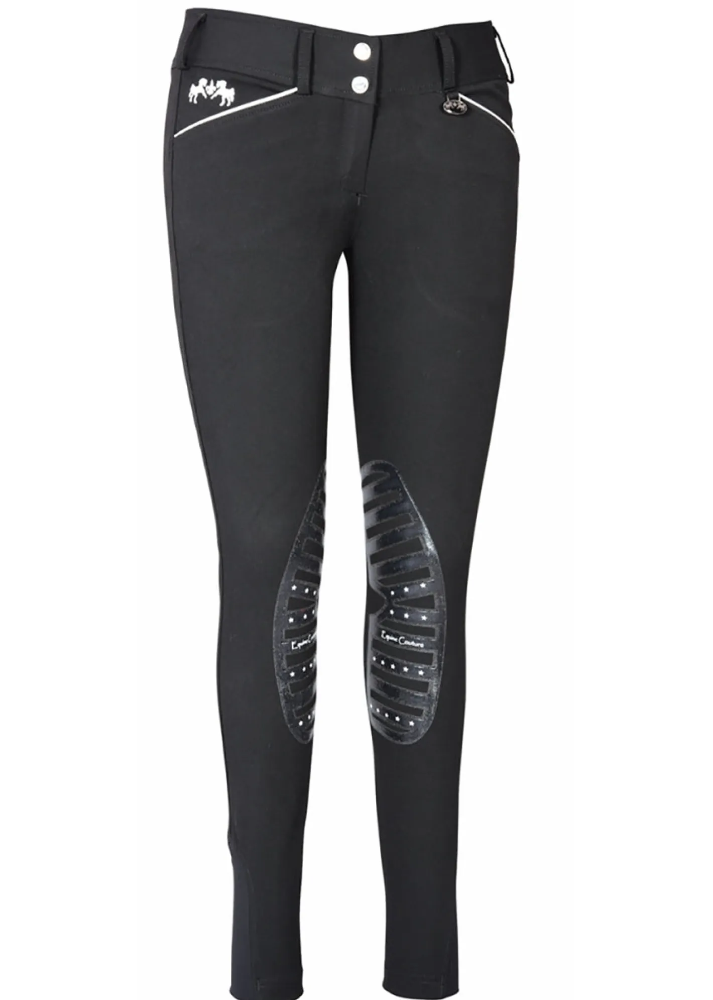JPC EQUESTRIAN Equine Couture™ Ladies' Brittni Silicone Knee-Patch Breech
