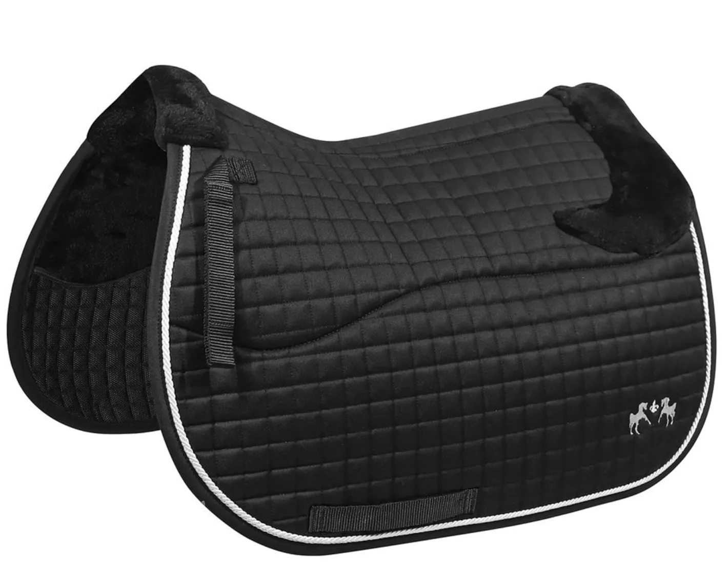 JPC EQUESTRIAN Equine Couture™ Regal All-Purpose Pad with Faux-Mink Fur & Coolmax® Lining