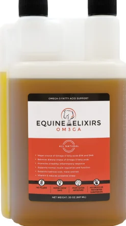 EQUINE ELIXIRS INC Equine Elixirs OM3GA® Omega-3 Fatty Acid Support