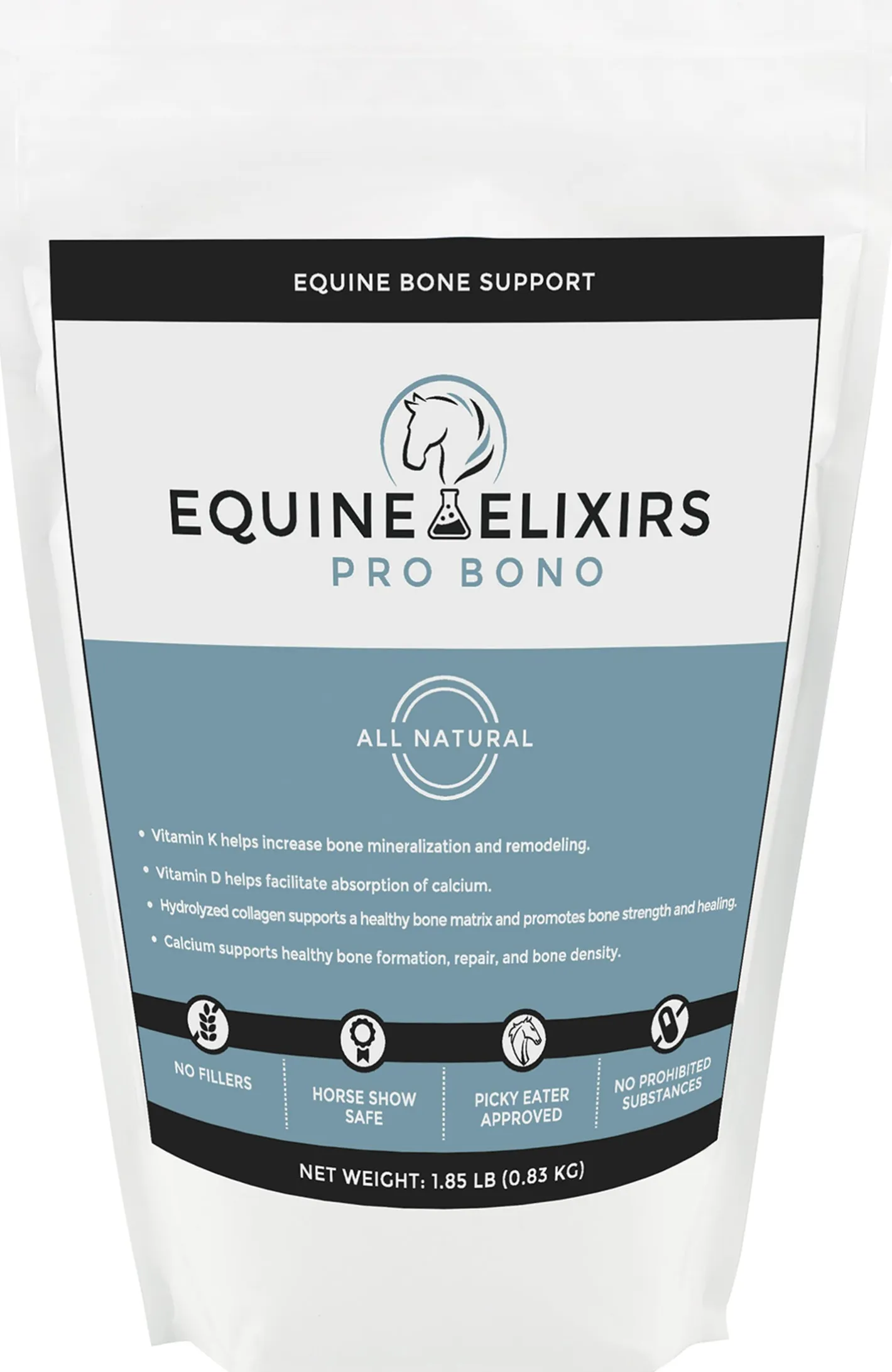EQUINE ELIXIRS INC Equine Elixirs Pro Bono® Bone Support Meal