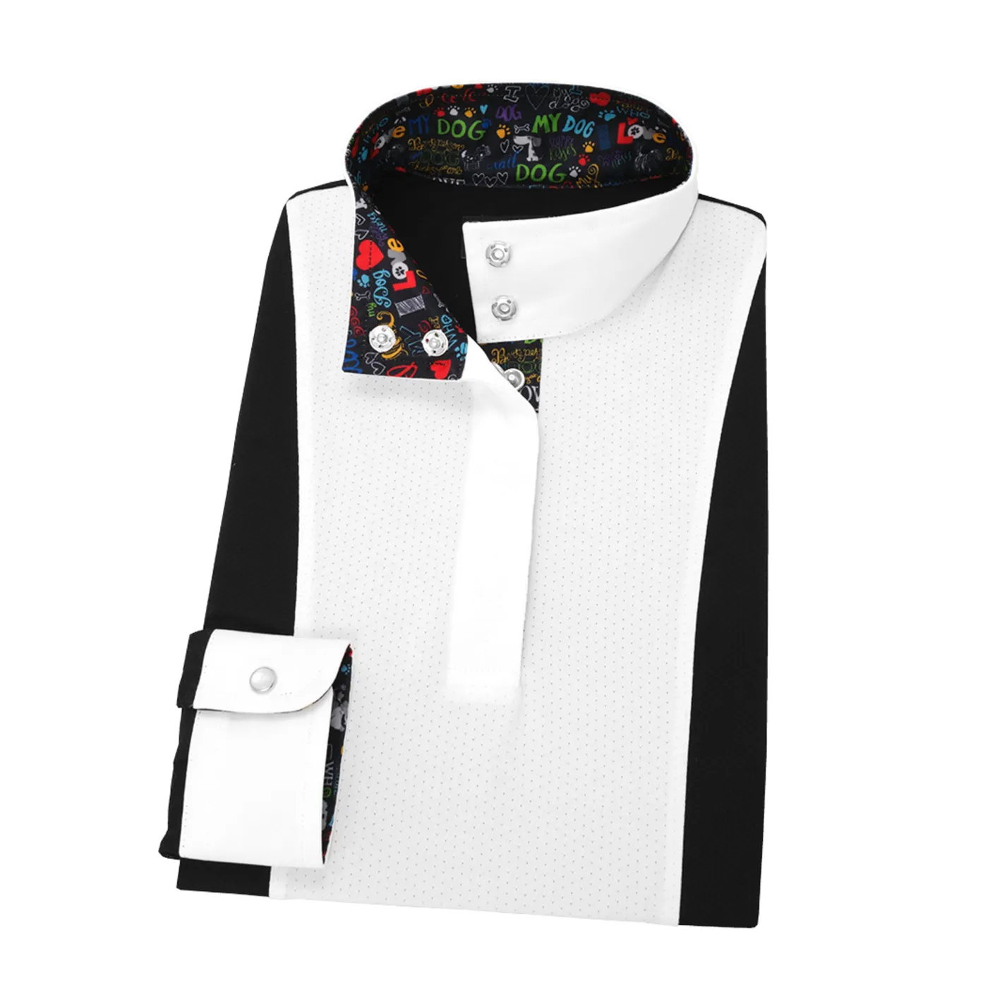 Kids ESSEX CLASSICS Danny & Ron’s Girls’ “” Luna Performance Long Sleeve Show Shirt