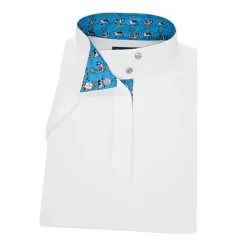 Kids ESSEX CLASSICS Girls’ Talent Yarn Short Sleeve Show Shirt