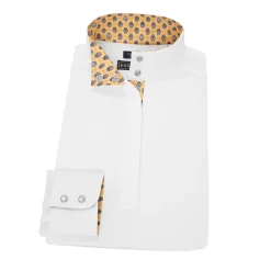 ESSEX CLASSICS Ladies’ Talent Yarn® Straight Collar Long Sleeve Show Shirt