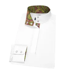 ESSEX CLASSICS Ladies’ Talent Yarn® Straight Collar Long Sleeve Show Shirt