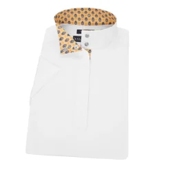 ESSEX CLASSICS Ladies’ Talent Yarn® Straight Collar Short Sleeve Show Shirt