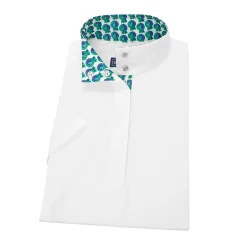 ESSEX CLASSICS Ladies’ Talent Yarn® Straight Collar Short Sleeve Show Shirt