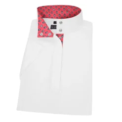 ESSEX CLASSICS Ladies’ Talent Yarn® Straight Collar Short Sleeve Show Shirt