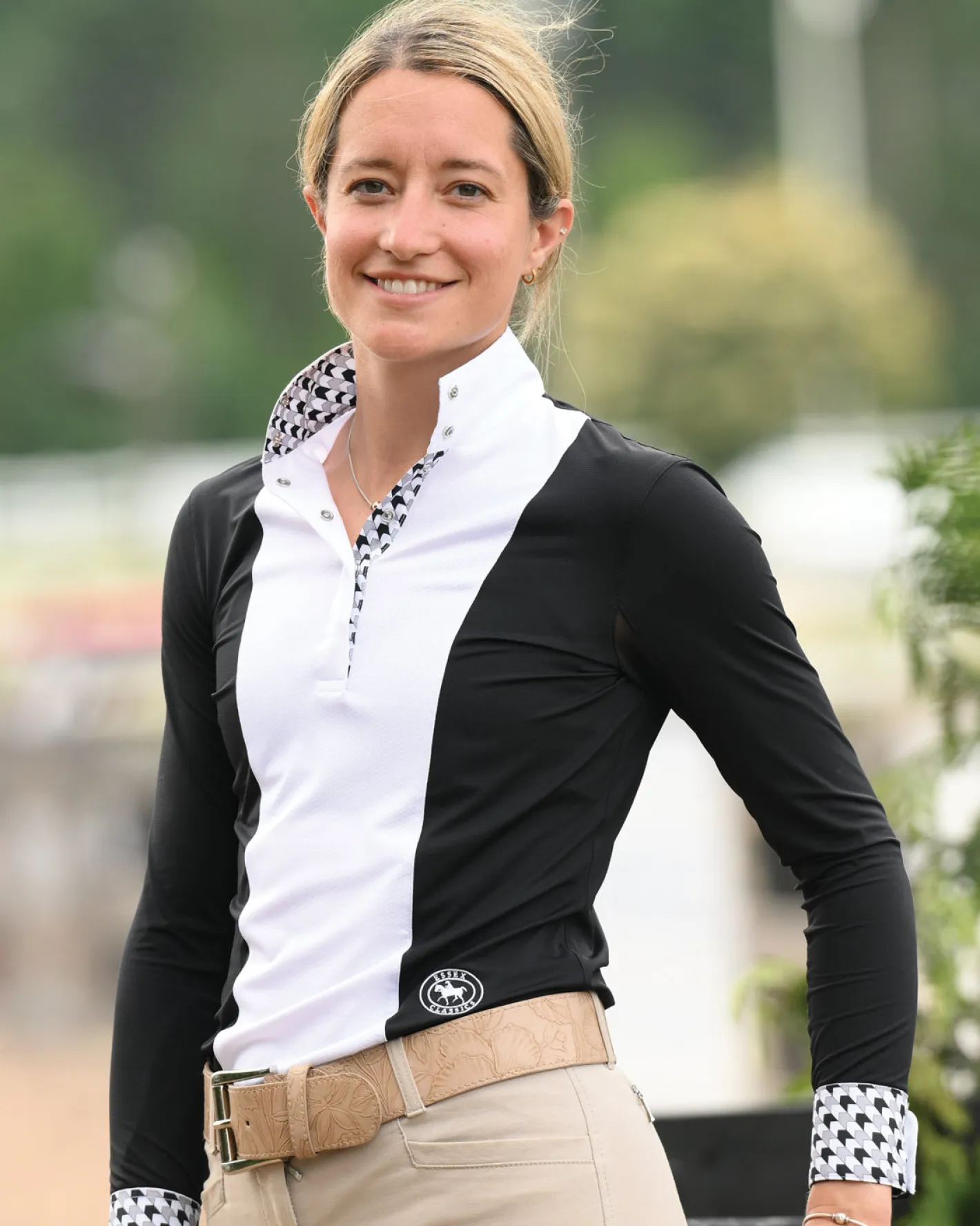 ESSEX CLASSICS Luna Long-Sleeve Show Shirt