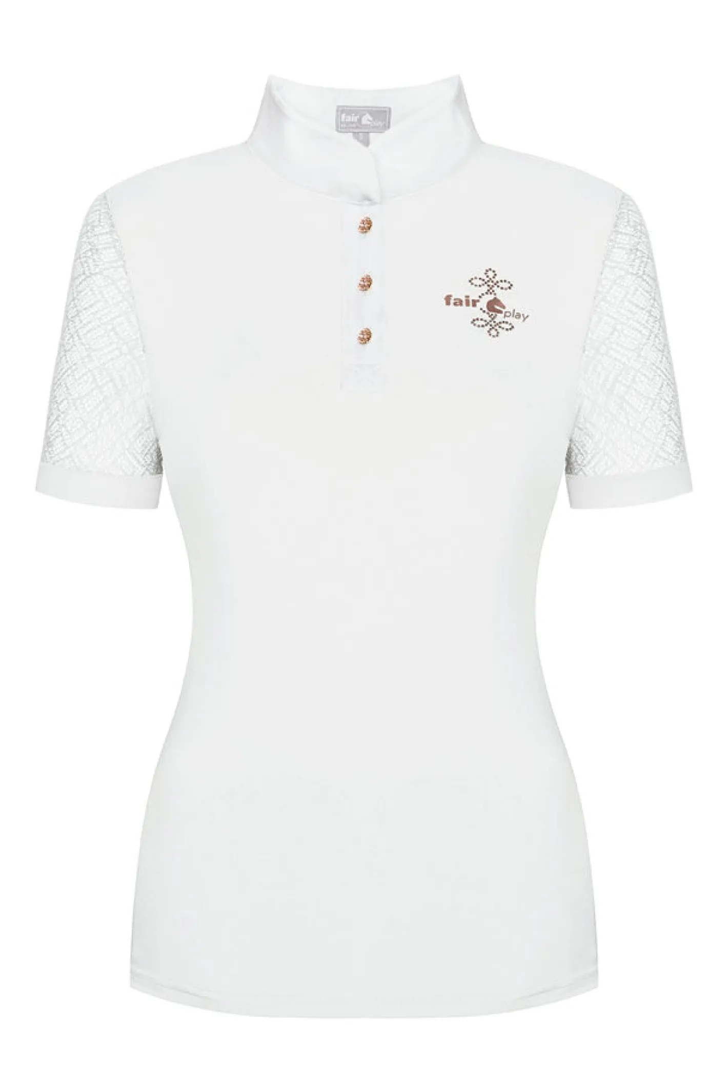 INTER API LTD Fair Play® Ladies’ Cecile RoseGold Short Sleeve Show Shirt