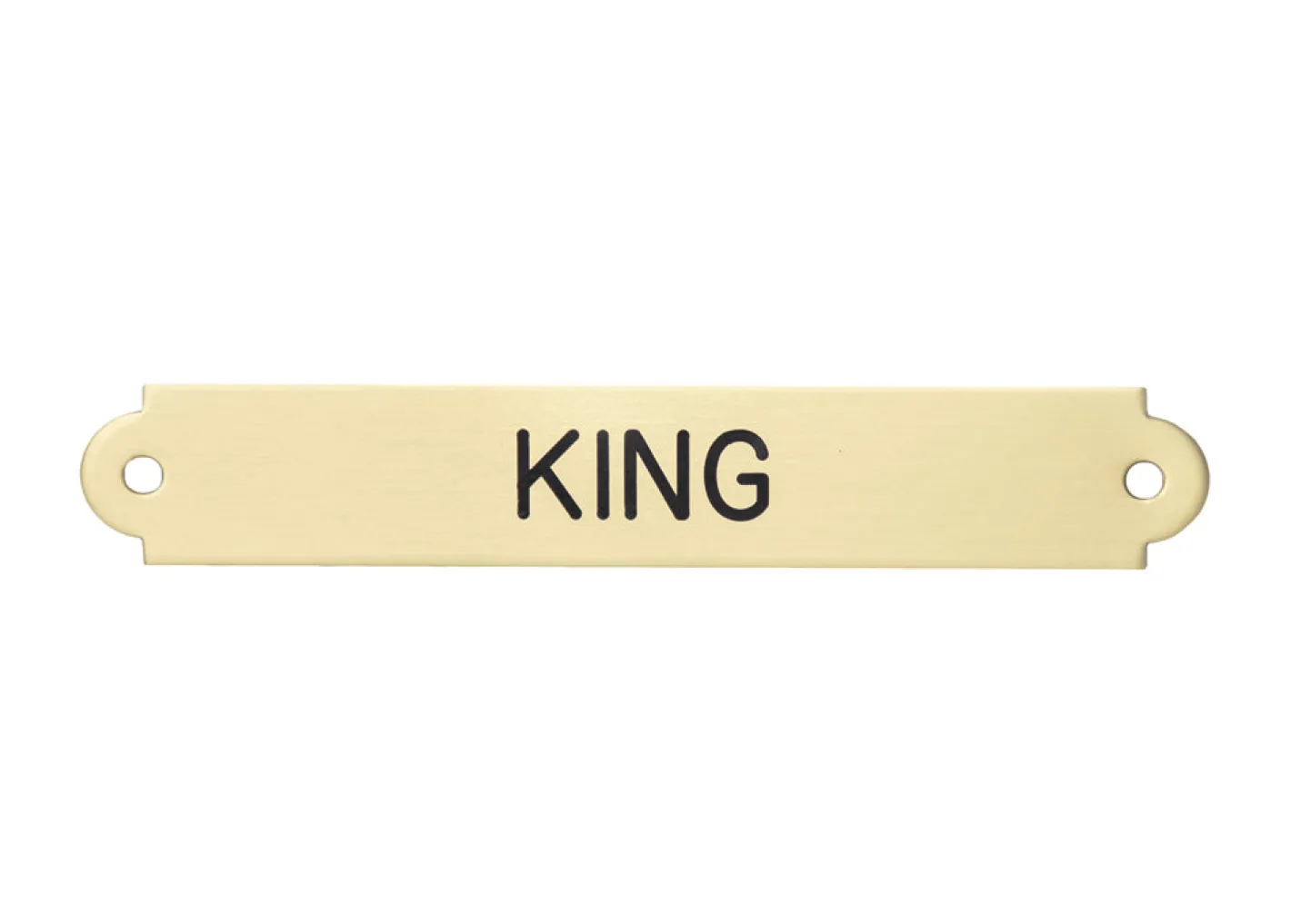 DOVER DROPSHIP Fancy Halter Nameplate - 1 or 2 lines