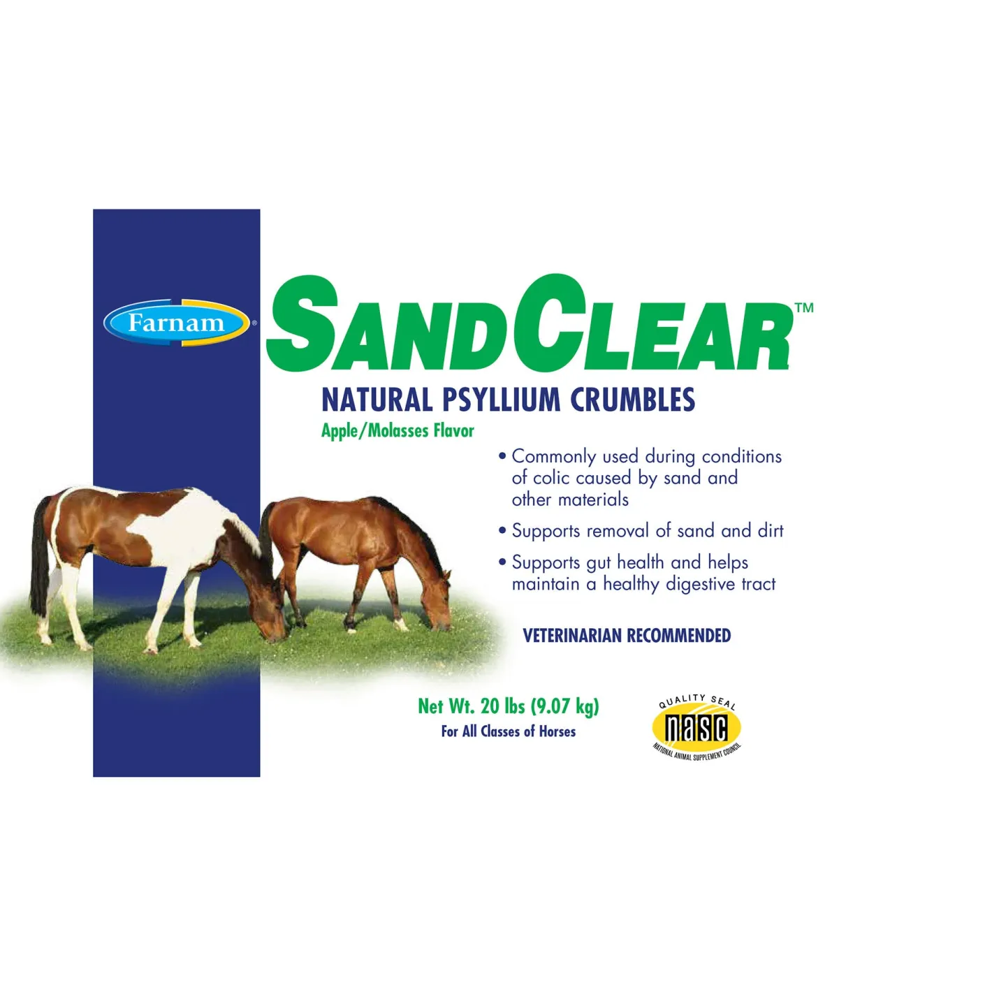 ANIMAL HEALTH INT Farnam® SandClear™, 20 Pounds