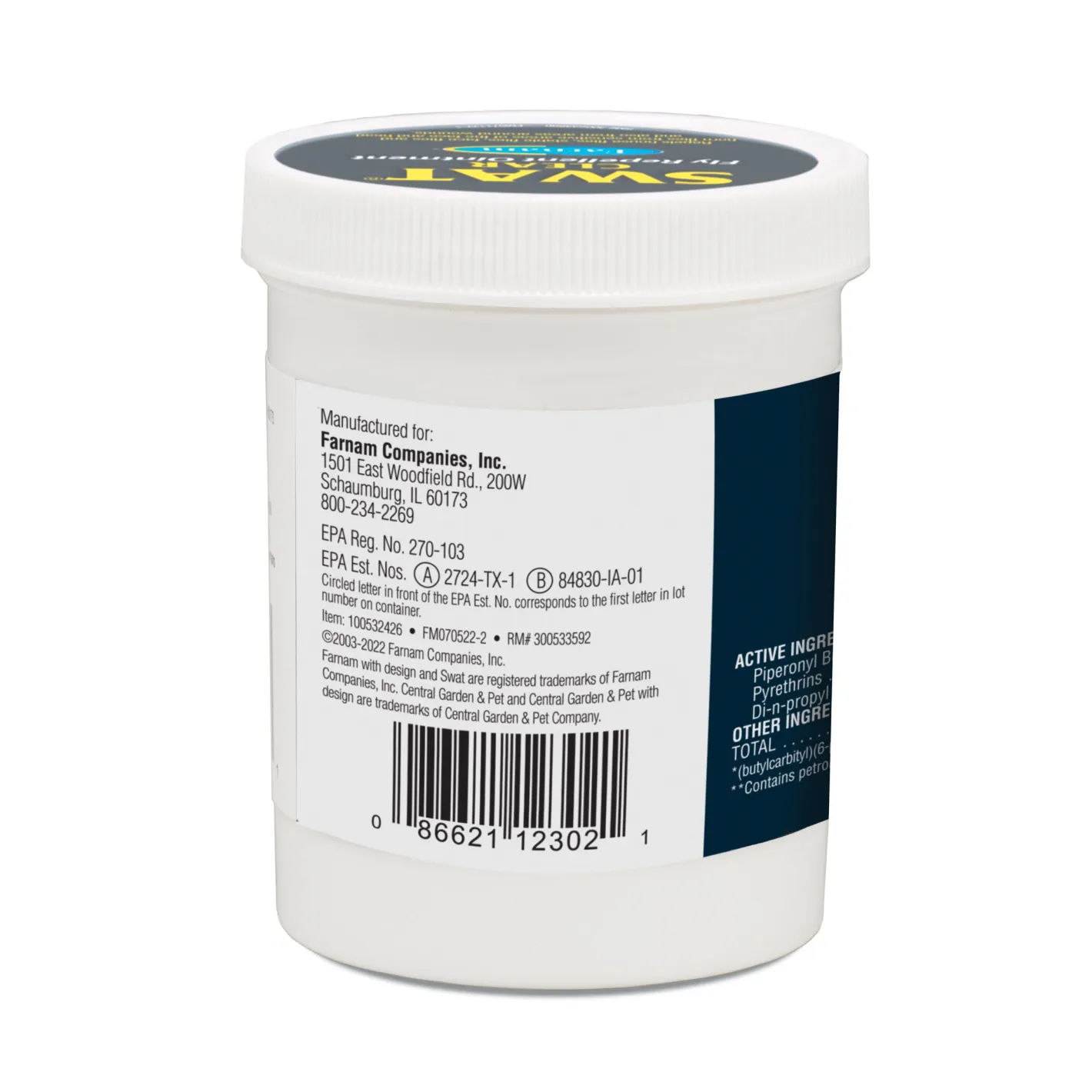 ANIMAL HEALTH INT Farnam® Swat® Clear Fly Repellent Ointment