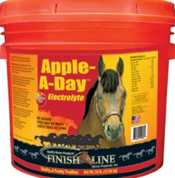 ANIMAL HEALTH INT Finish Line® Apple A Day™ Electrolyte, 30 Pounds