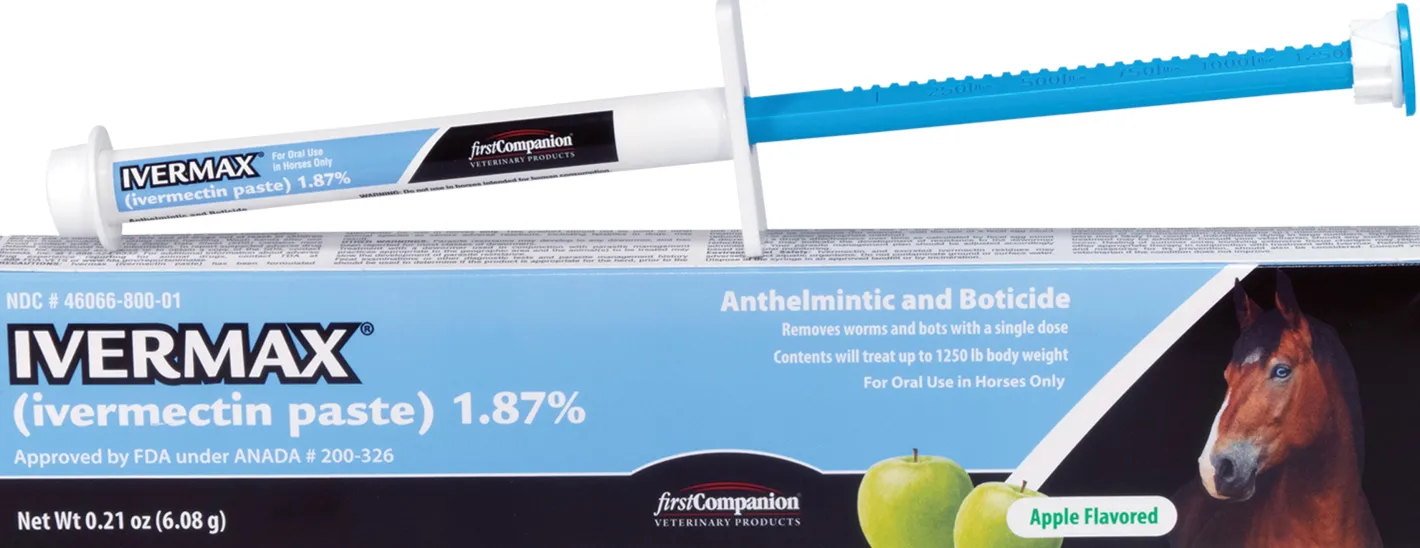 ANIMAL HEALTH INT First Companion® Ivermax® Equine Paste